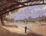 Under the Pont des Arts Julius Paulsen